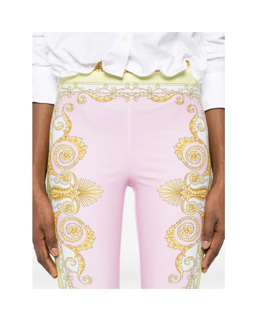 Leggings Versace de color Pink