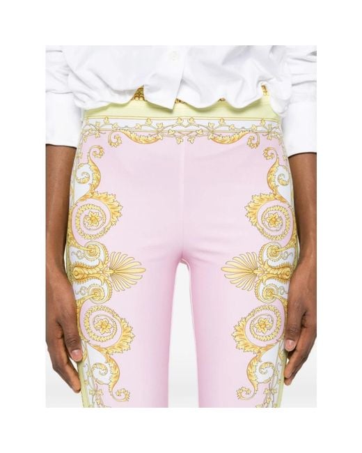 Versace Pink Leggings