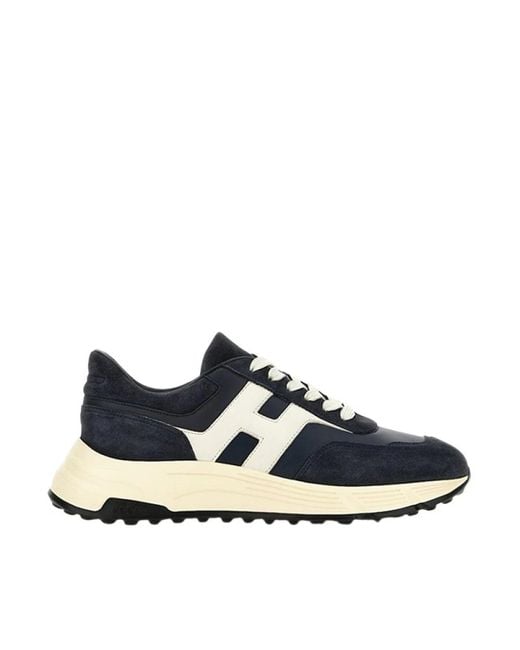 Hogan Blue Hyperlight Allacciato H Sneakers for men