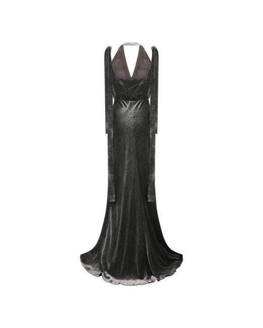 Alberta Ferretti Black Gowns