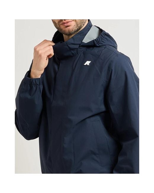 K-Way Blue Light Jackets for men