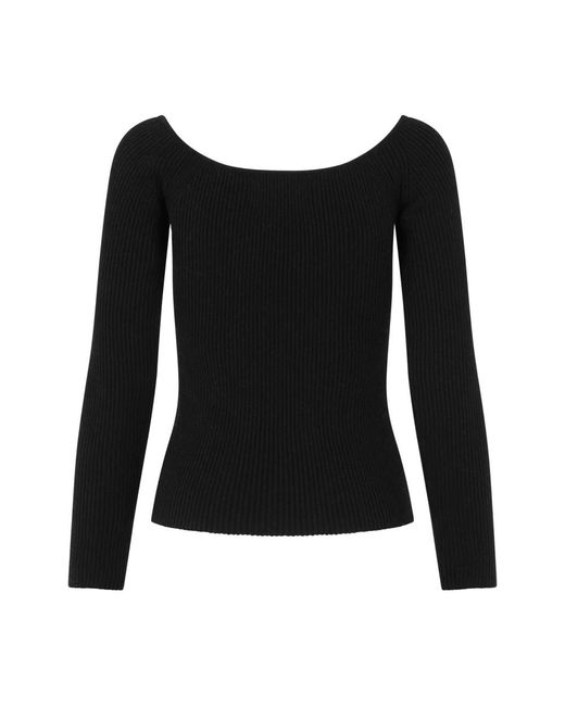 Samsøe & Samsøe Black Long Sleeve T-Shirts