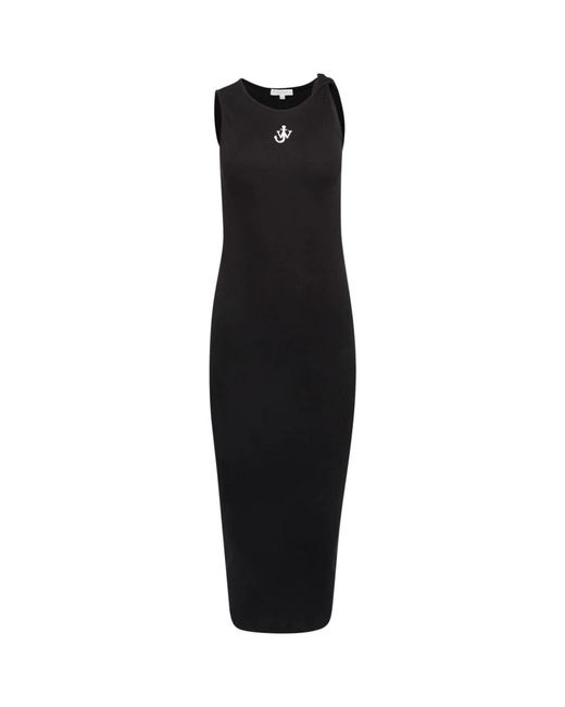 J.W. Anderson Black Midi Dresses