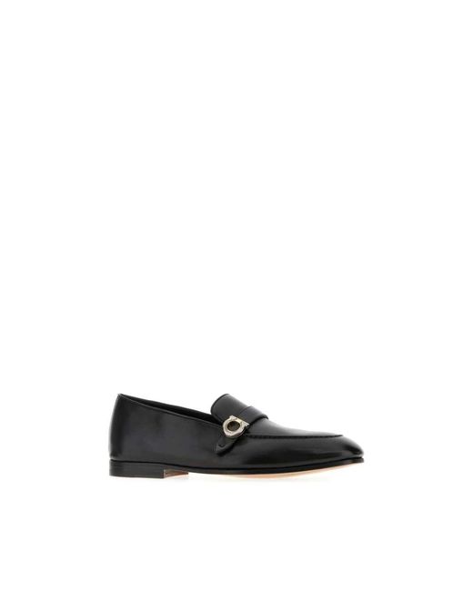Ferragamo Black Loafers for men