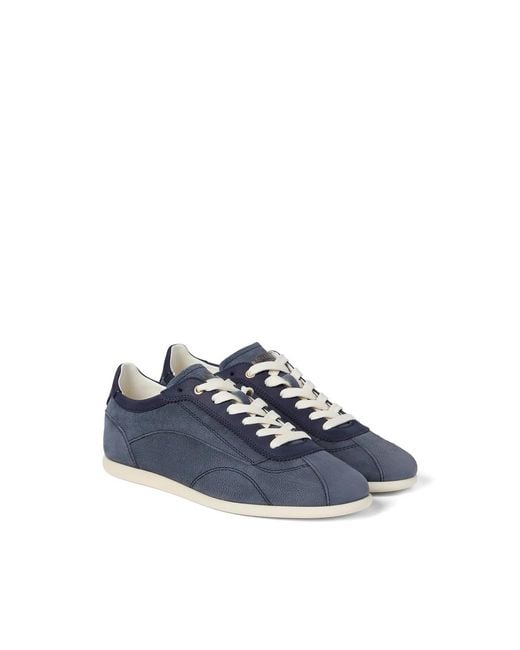 Brunello Cucinelli Blue Sneakers for men