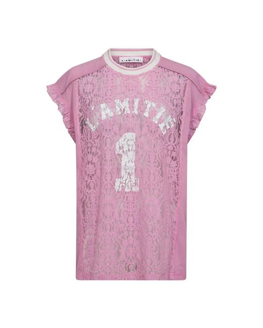 Haute L'Amitié Purple T-Shirts