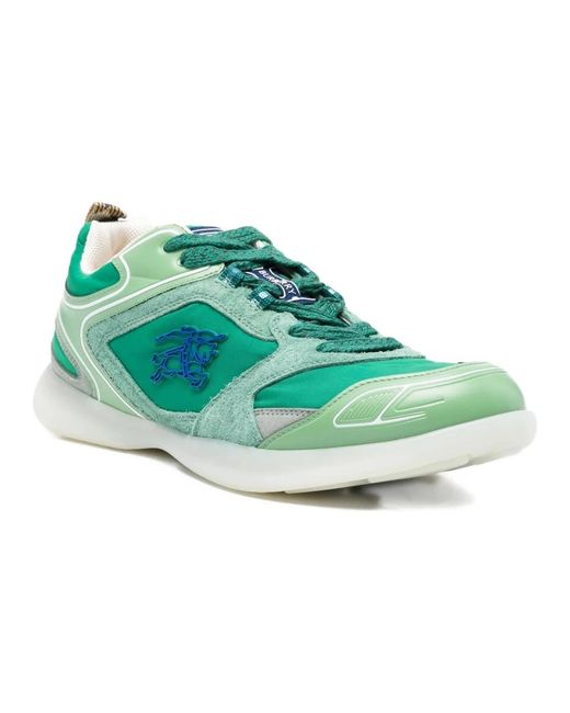 Burberry Green Sneakers for men