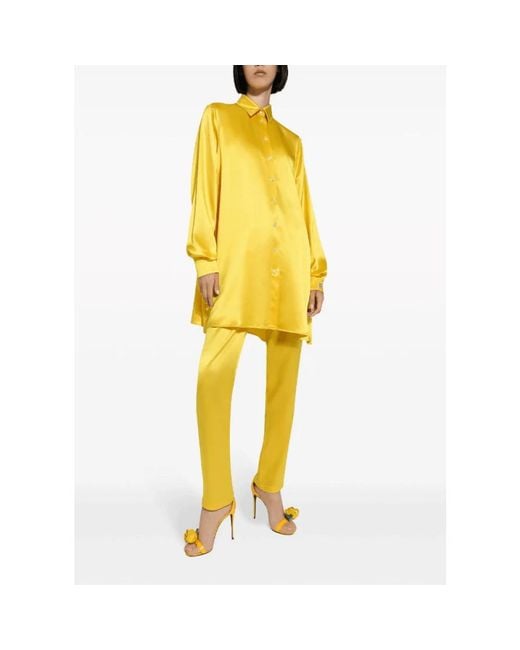 Dolce & Gabbana Yellow Shirts