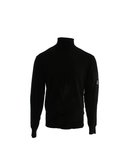 C P Company Black Turtlenecks for men