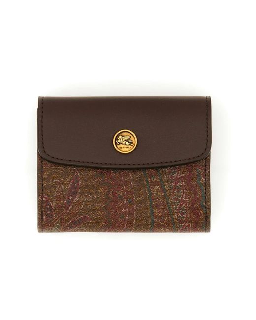Etro Brown Wallets & Cardholders