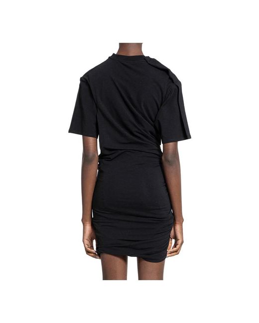 Mugler Black Short Dresses