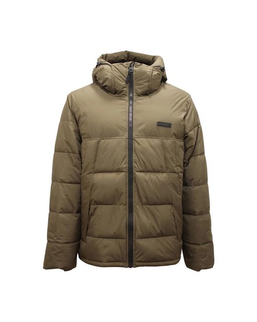 Element Green Winter Jackets for men