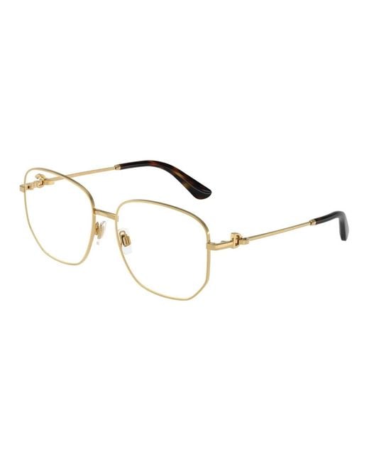 Dolce & Gabbana Metallic Glasses