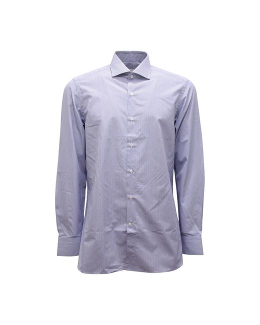 Sonrisa Purple Formal Shirts for men
