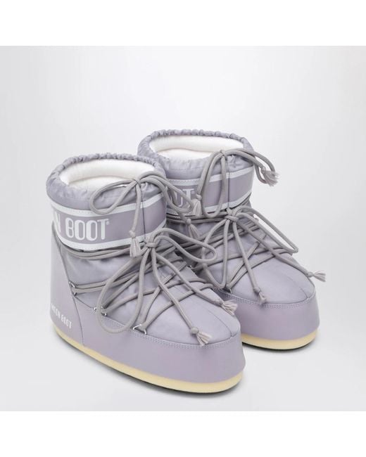 Moon Boot Gray Winter Boots