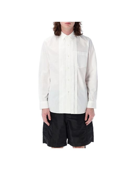 Sacai White Casual Shirts for men