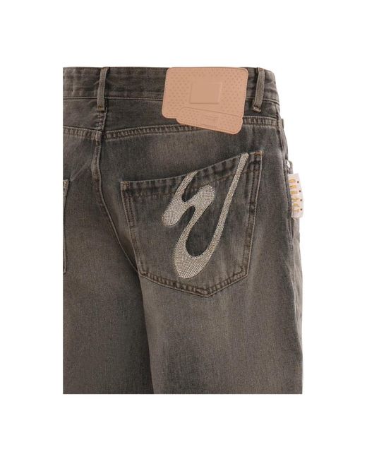 PDF Gray Wide Jeans for men