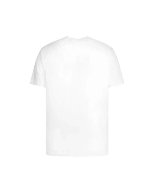 DSquared² Tops ,Wit ,Katoen Cotton Crew-Neck T-Shirt in het White voor heren