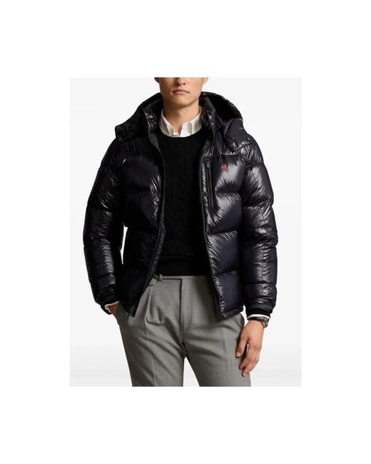 Ralph Lauren Black Down Jackets for men