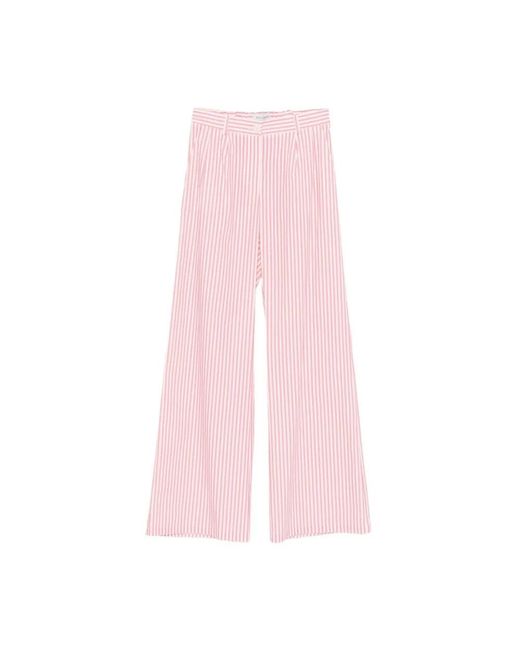 Ermanno Scervino Pink Wide Trousers