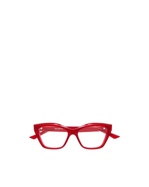 Balenciaga Red Glasses