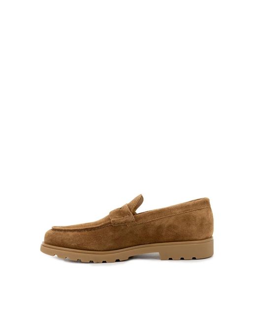 Kiton Brown Loafers for men