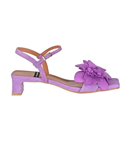 High Heel Sandals di Angel Alarcon in Purple