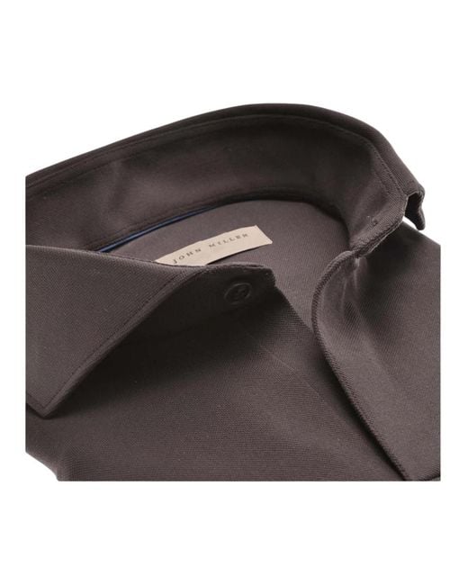 John Miller Gray Casual Shirts for men