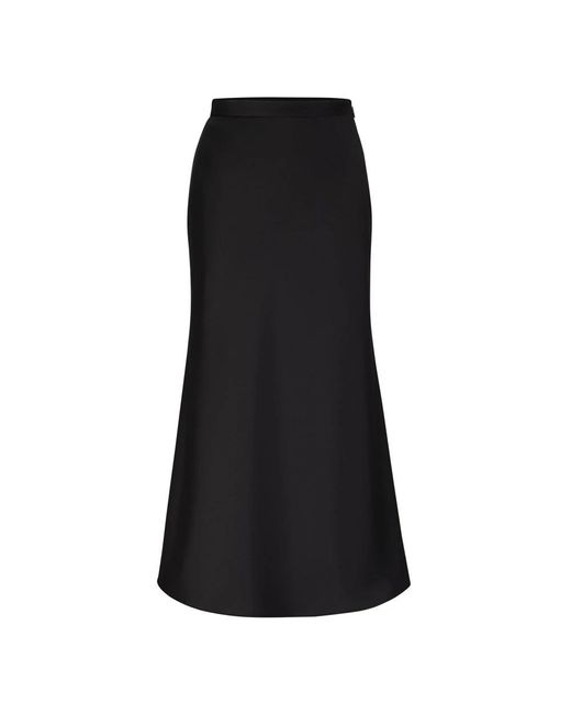 HUGO Rokken ,Zwart ,Polyester Elegante Vinarea Rok Met Rits in het Black