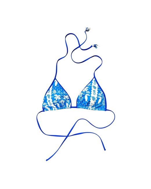 Sundek Bikini Top in het Blue