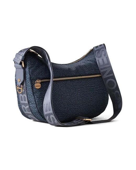 Shoulder Bags Borbonese de color Blue