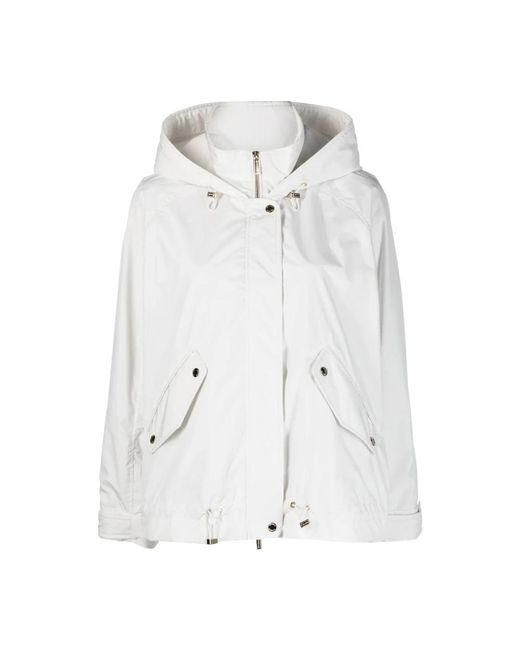 Moorer White Bomber jackets