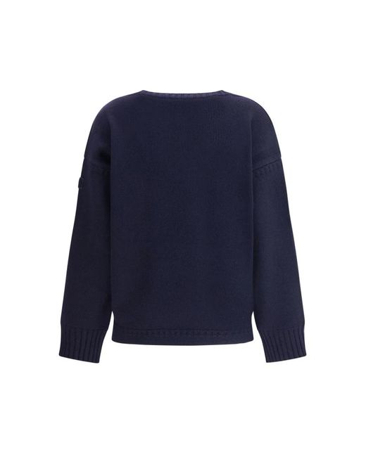 Chloé Round-Neck Knitwear in het Blue