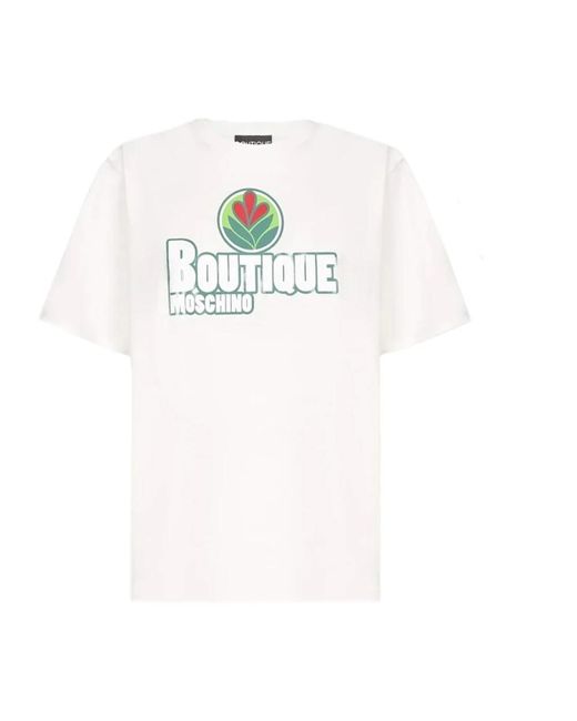 Boutique Moschino White T-Shirts