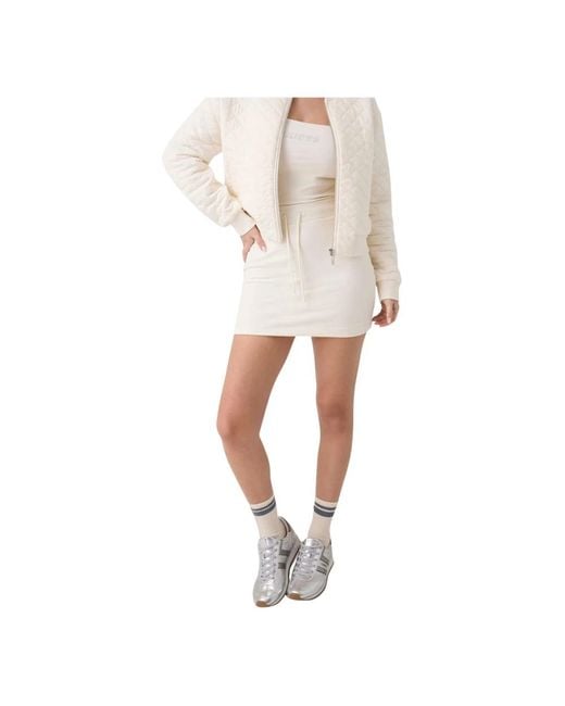 Guess White Short Skirts