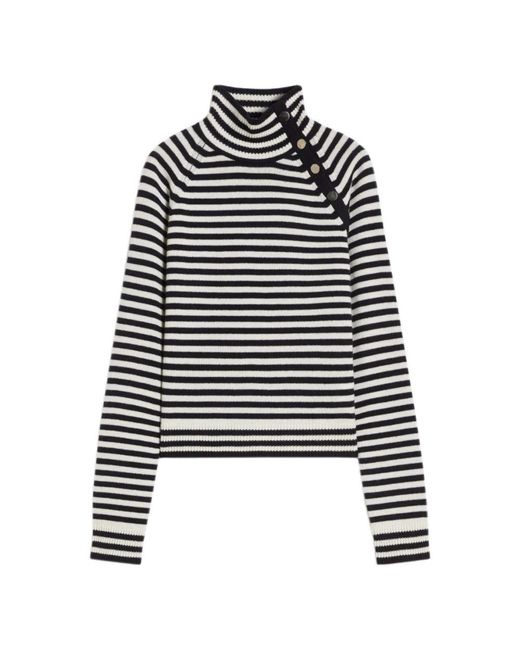 Max Mara Black Cashmere Knitwear