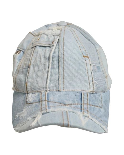 Dolce & Gabbana Blue Hats & Caps