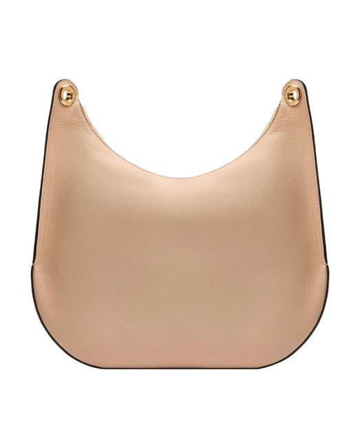 Lancel Natural Shoulder Bags