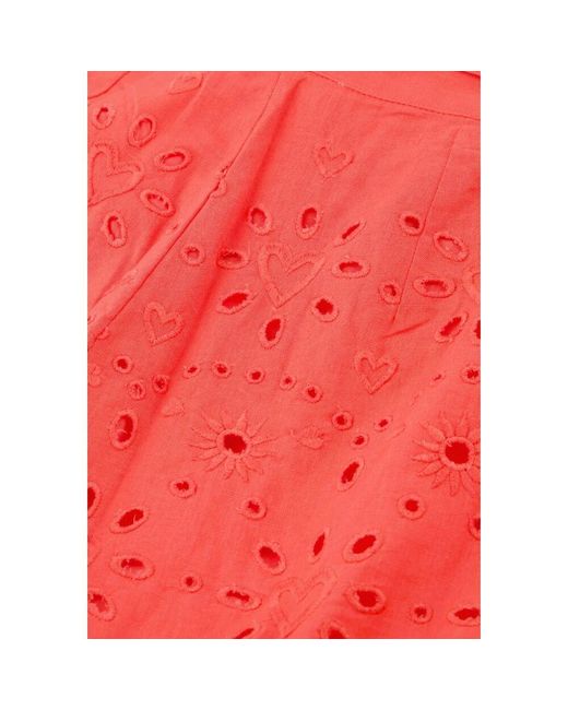 FABIENNE CHAPOT Red Gioya Shorts