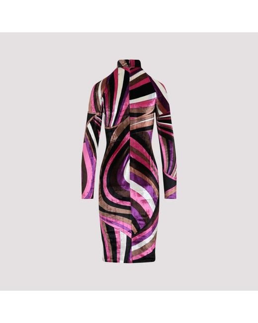Emilio Pucci Red Midi Dresses