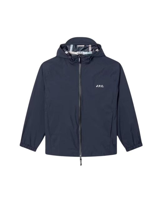 A.P.C. Blue Light Jackets for men