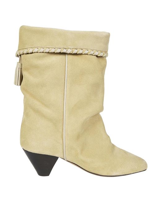 Isabel Marant Green Heeled Boots