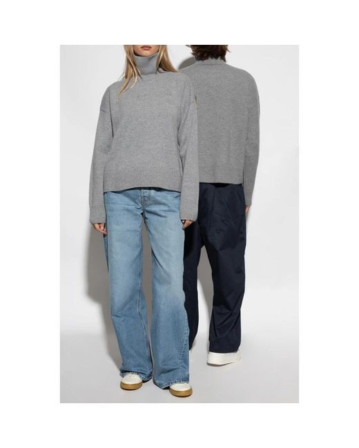 AMI Wollen Coltrui in het Gray