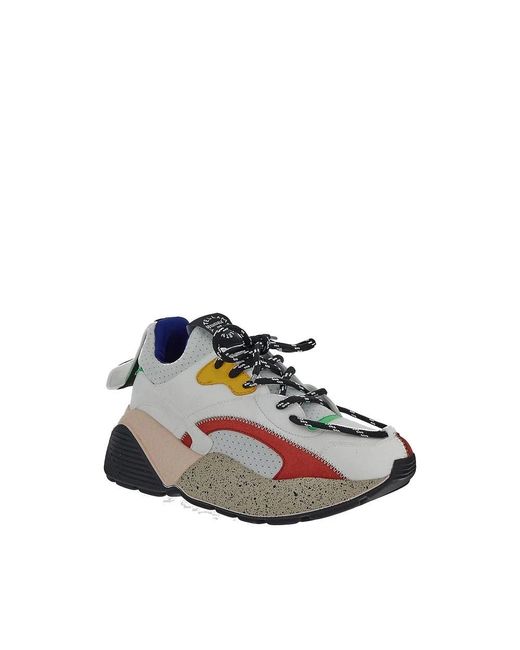 Stella McCartney Blue Eclypse Colourblock Sneakers