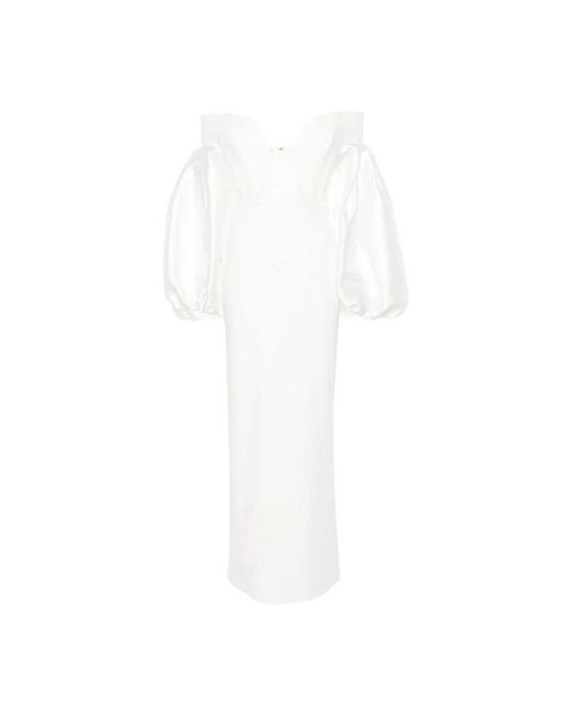 Solace London White Maxi Dresses
