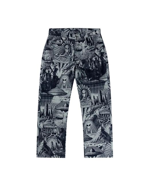 No Problemo Blue Loose-Fit Jeans for men