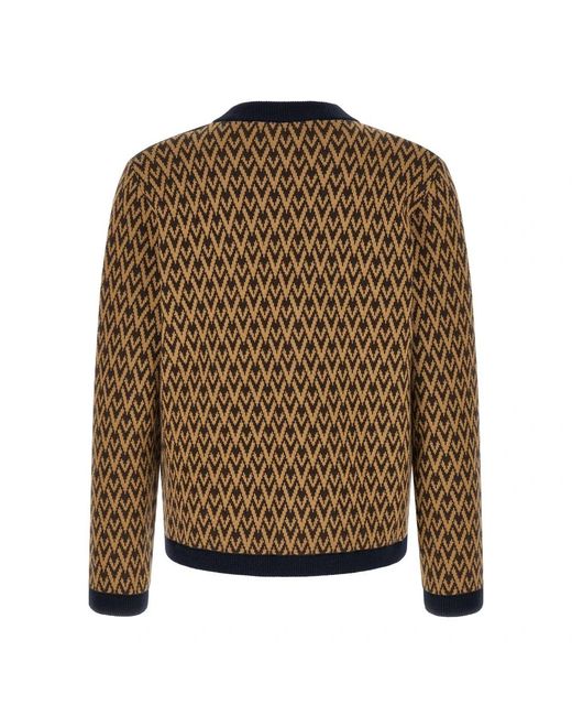 Valentino Garavani Brown Cardigans for men