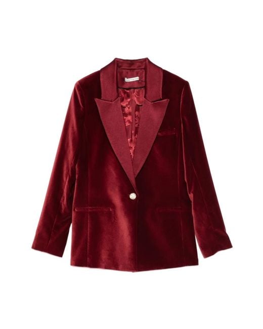 Alice + Olivia Red Blazers