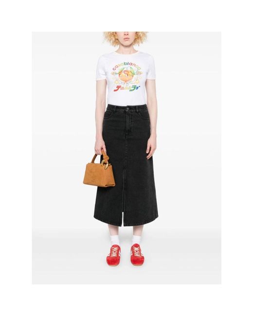 A.P.C. Midi Skirts in het Black