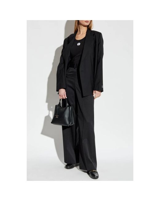 KENZO Black Top mit logo-patch